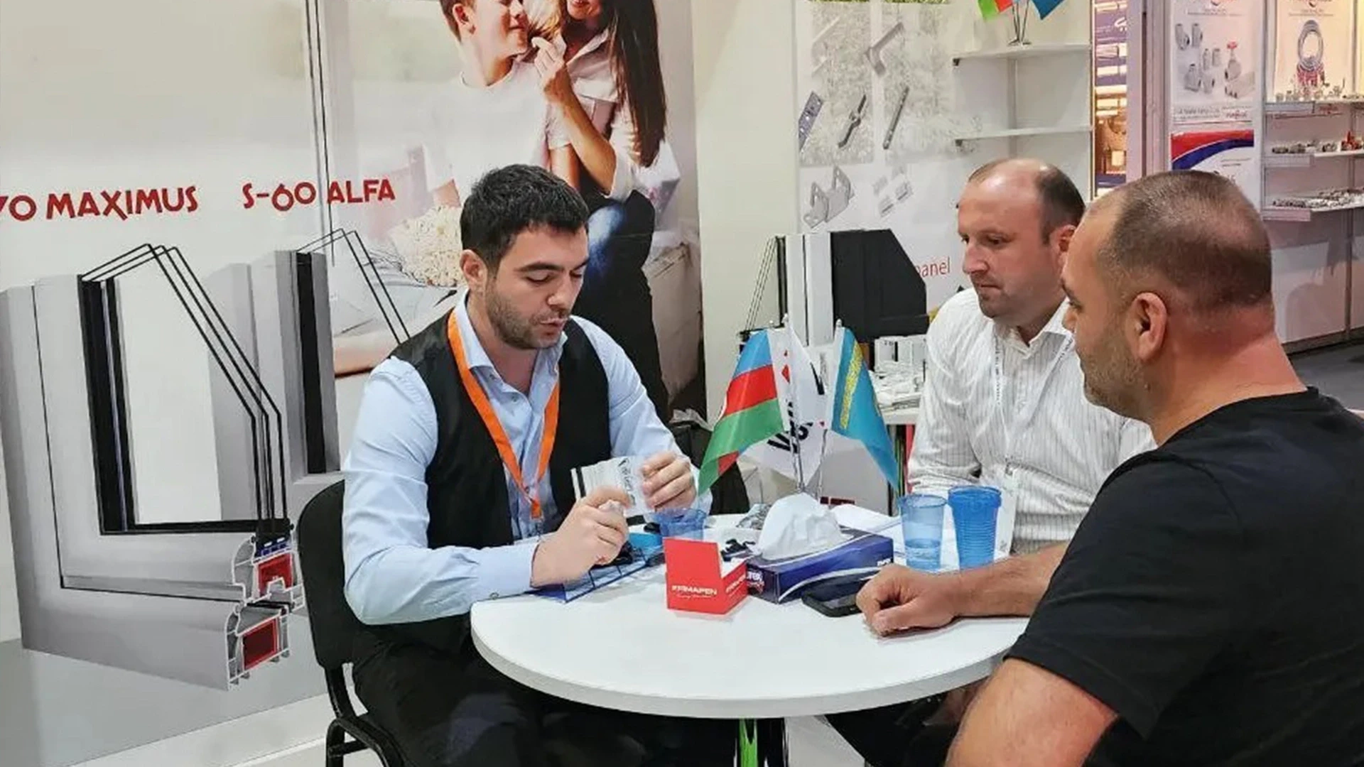 Veliev "Kazbuild-2023 " sərgisində